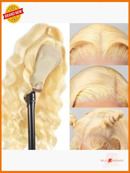 200 Density 13x6 HD Lace Front Wig Human Hair Body Wave Glueless Pre Plucked